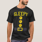 Sleepy Dwarf Halloween Costume Colour Matching Sui T-shirt (Voorkant)