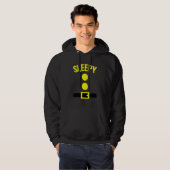 Sleepy Dwerg Halloween Kerstmis Hoodie (Voorkant volledig)