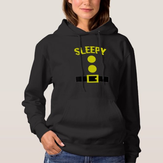 Sleepy Dwerg Halloween Kerstmis Hoodie (Voorkant)