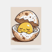 Sleepy Egg Yolk Poster (Voorkant)