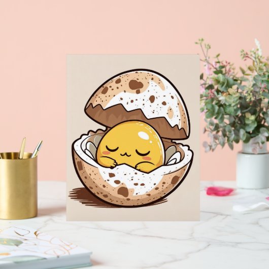 Sleepy Egg Yolk Poster (Huwelijk)