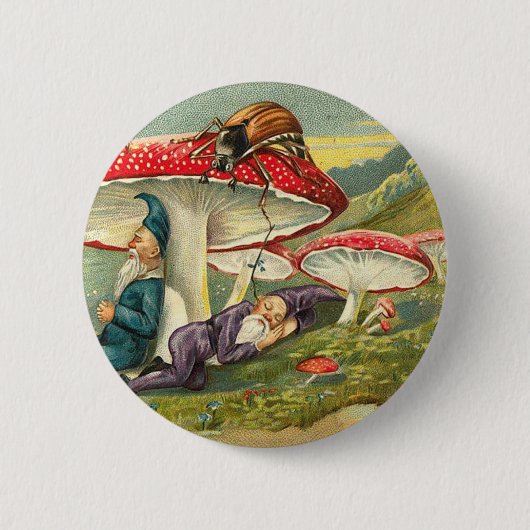 Sleepy Elves Ronde Button 5,7 Cm (Voorkant)
