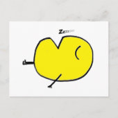 Sleepy Emoji Briefkaart (Voorkant)