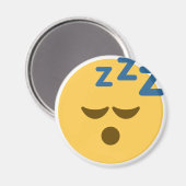 Sleepy Emoji Magneet (Voorkant / Achterkant)