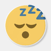 Sleepy Emoji Magneet (Voorkant)