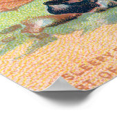 Sleepy Eye Flour Ad met Indiërs Poster (Hoek)