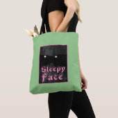 Sleepy Face Collectie: Aangepast All-Over-Print Ta Tote Bag (Dichtbij)