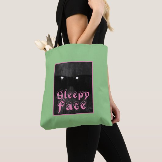 Sleepy Face Collectie: Aangepast All-Over-Print Ta Tote Bag (Dichtbij)