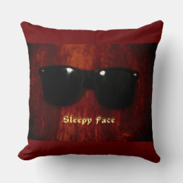 Sleepy Face Collectie - Aangepast Sierkussen