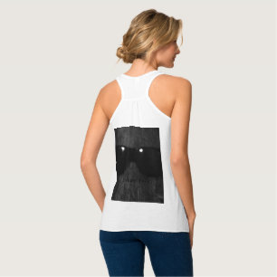 Sleepy Face - Dames Bella - Flowy Racerback Tanktop