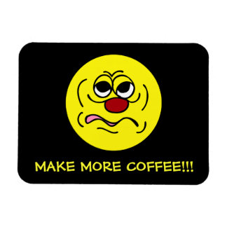 Sleepy Face Grumpey Magneet