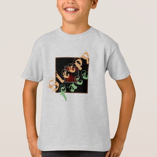 Sleepy Face: T-shirt voor jongens (Voorkant)