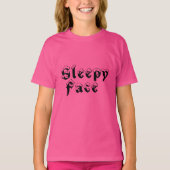 Sleepy Face: T-shirt voor jongens (Voorkant)