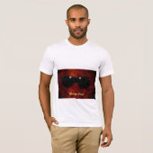 Sleepy Face - Unisex - Zomer Basic Wit T-shirt (Voorkant volledig)
