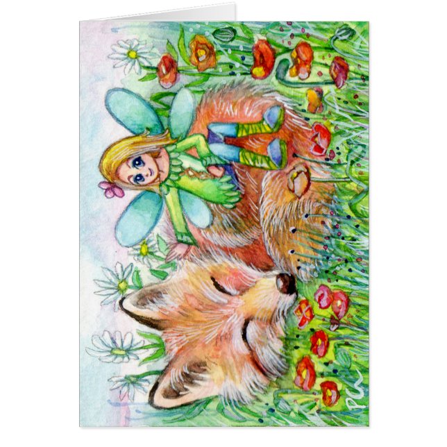 Sleepy Fox en Fairy (Voorkant)