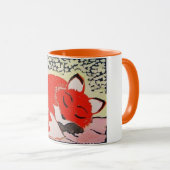 Sleepy Fox Mok (Voorkant rechts)