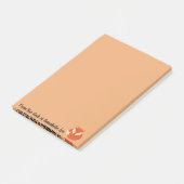 Sleepy Fox Post-it® Notes (Schuin)