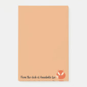 Sleepy Fox Post-it® Notes (Voorkant)