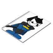 Sleepy Fox — Schattige ontwerp van de slaaptijd Notitieboek (Linkerzijde)