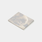 Sleepy French Bulldog Post-it® Notes (Schuin)
