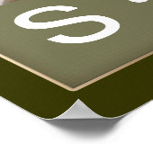 Sleepy Girl-Poster Poster (Hoek)