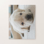 Sleepy Golden Labrador Puppy Legpuzzel (Verticaal)