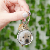 Sleepy Golden Labrador Puppy Sleutelhanger (Hand)