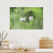 Sleepy Goslings Poster (Keuken)