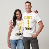 Sleepy Halloween Dwarf Costume Color Matching T-shirt (Unisex)