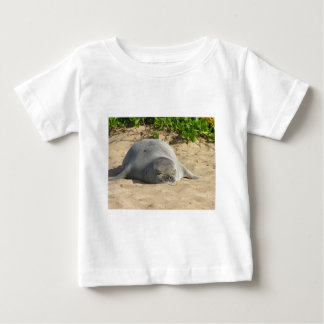 Sleepy Hawaiian Monk Seal