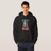 Sleepy Head Cute Bedtime Cartoon Hoodie (Voorkant volledig)