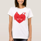 Sleepy Heart Kat Dromen T-shirt (Voorkant)