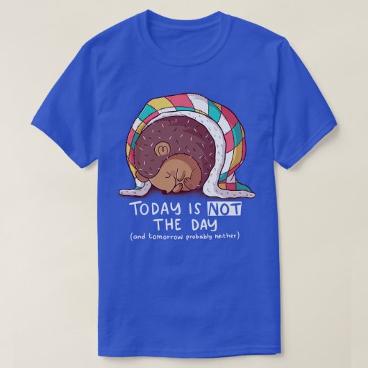 Sleepy Hedgel T-shirt (Design voorkant)