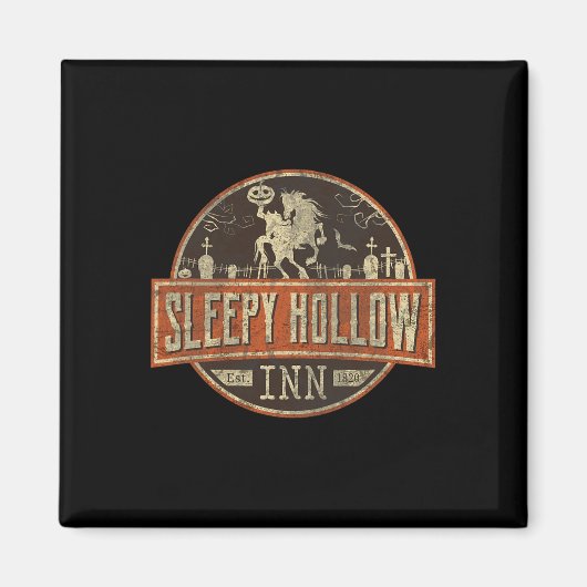 Sleepy Hollow Alloween Horseman Magneet (Voorkant)