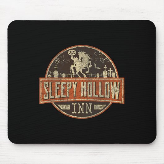 Sleepy Hollow Alloween Horseman Muismat (Voorkant)