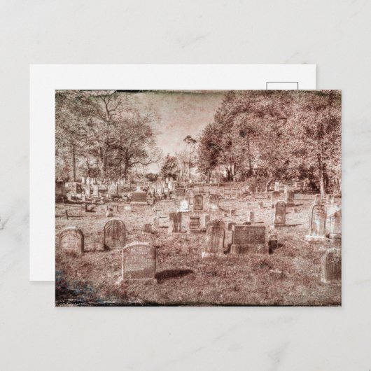 Sleepy Hollow-begraafplaats Briefkaart (Voorkant / Achterkant)