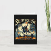 Sleepy Hollow Breakfast Soky Halloween  Kaart (Voorkant)