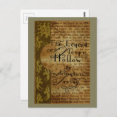 Sleepy Hollow Briefkaart (Voorkant / Achterkant)