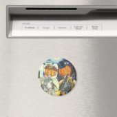 SLEEPY HOLLOW BRUILOFT HALLOWEEN MAGNEET Rond (Insitu (Vaatwasser))