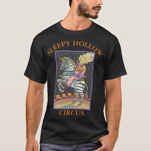 SLEEPY HOLLOW CIRCUS CLOED AND ZEBRA T-SHIRT (Voorkant)