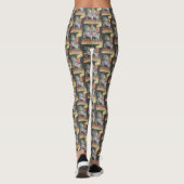 SLEEPY HOLLOW CIRCUS CLOWN, UNICORN ZEBRA LEGGINGS (Achterkant)
