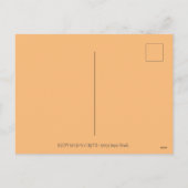 SLEEPY HOLLOW CIRCUS CLOWN, ZEBRA Halloween Feestdagenkaart (Achterkant)