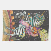 SLEEPY HOLLOW CIRCUS CLOWN, ZEBRA KITCHEN TOWEL THEEDOEK (Horizontaal)