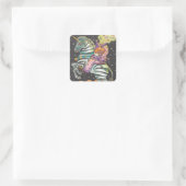 SLEEPY HOLLOW CIRCUS CLOWN, ZEBRA UNICORN STICKERS (Tas)