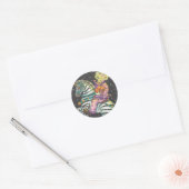 SLEEPY HOLLOW CIRCUS CLOWN, ZEBRA UNICORN STICKERS (Envelop)