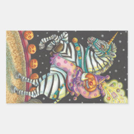 SLEEPY HOLLOW CIRCUS CLOWN, ZEBRA UNICORN STICKERS