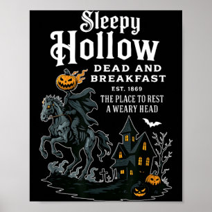 Sleepy Hollow Dead and Breakfast Opgericht 1869 Vi Poster