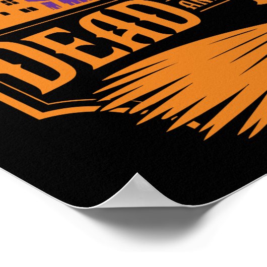 Sleepy Hollow Dead en het ontbijt Halloween Poster (Hoek)