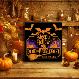 Sleepy Hollow Dead en het ontbijt Halloween Poster