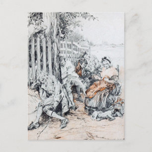 Sleepy Hollow: Een drowsy, droominvloeden Briefkaart